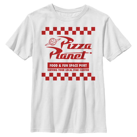 Disney Pizza Planet Box  Boys Kids T Shirt
