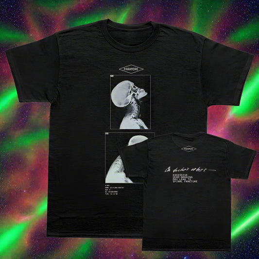 Paramore: X-Ray Tour 2025 – ‘Doctors Orders’ Vintage Chaos Tee - Premium tee from dsers - Just $31.99! Shop now at Lizard Vigilante