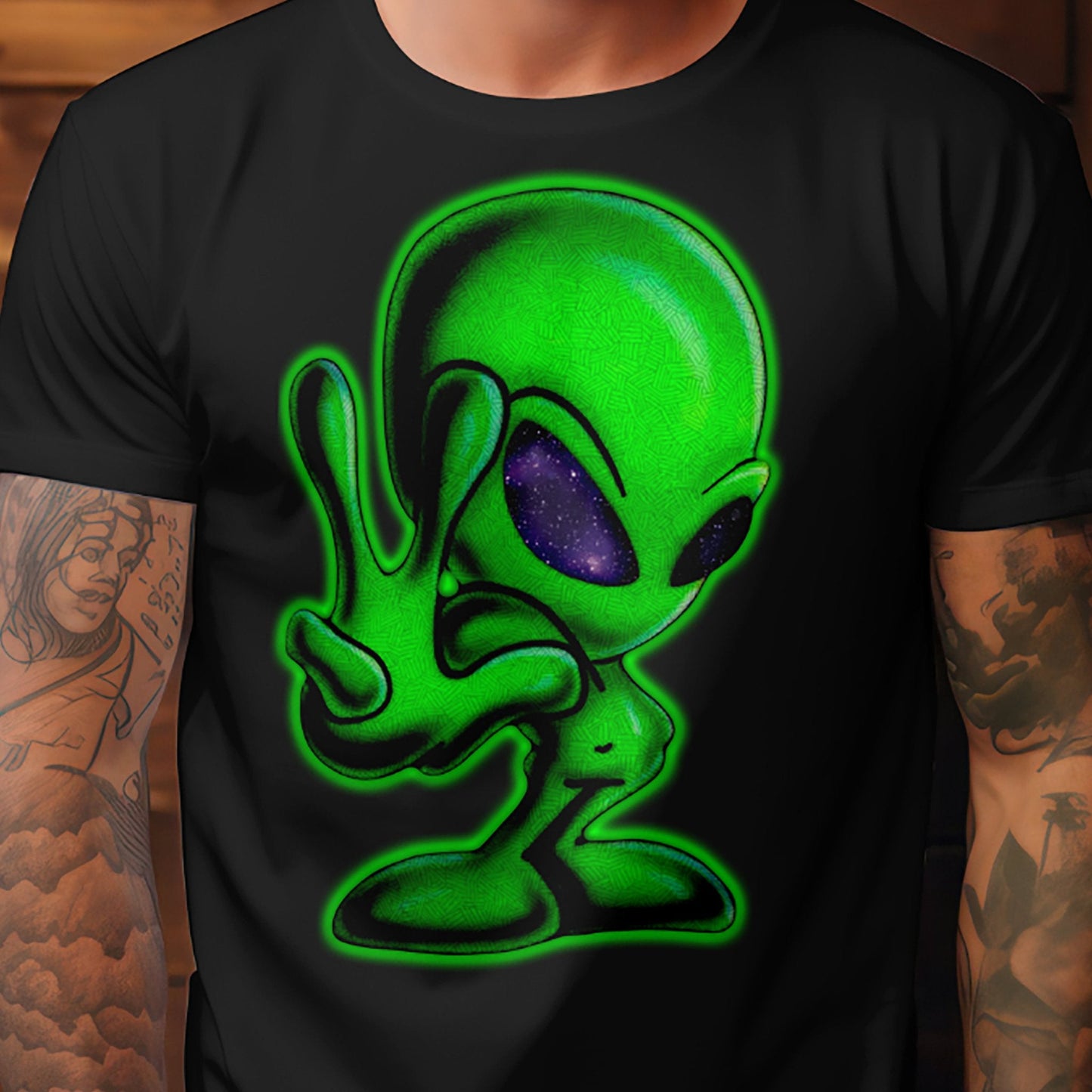 Peace Alien Tee