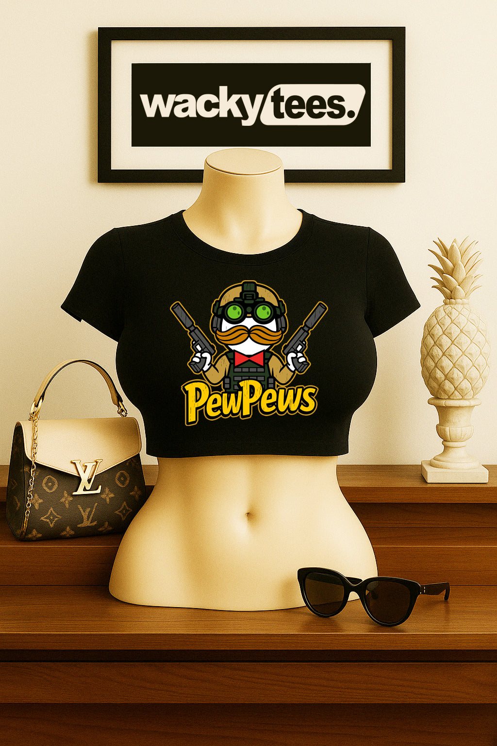🔫 Pew Pew Pringle Man: Funny Graphic Tee Shirt - Premium Apparel 💥