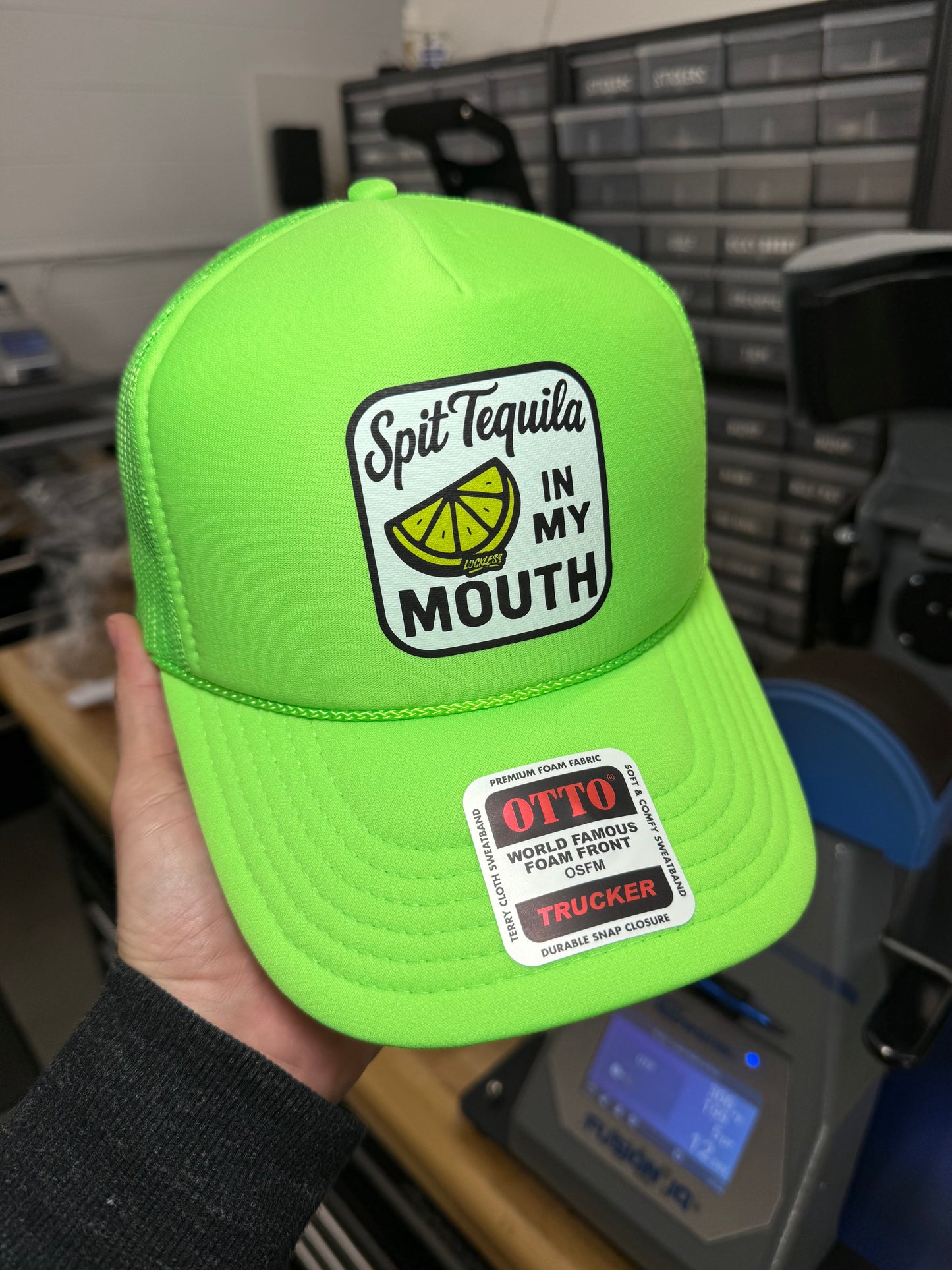 Spit Tequila in My Mouth Trucker Hat