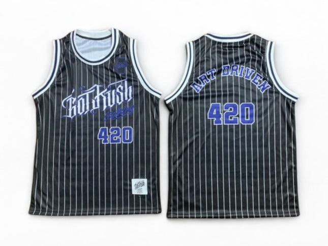 Got Kush Creed Hardwood Chaos Basketball Jersey