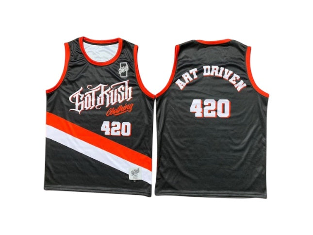 Got Kush Creed Hardwood Chaos Basketball Jersey