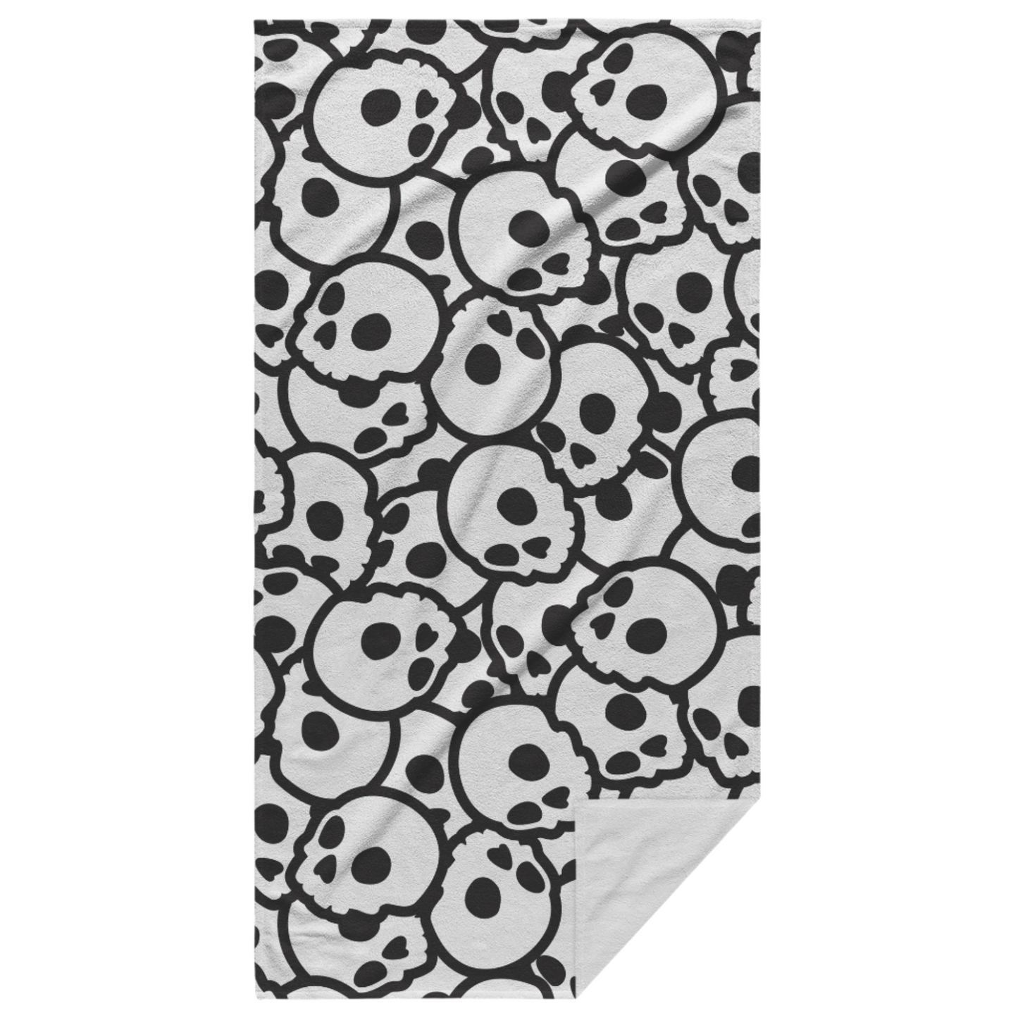 Pile of Skulls Bath and Beach Towel