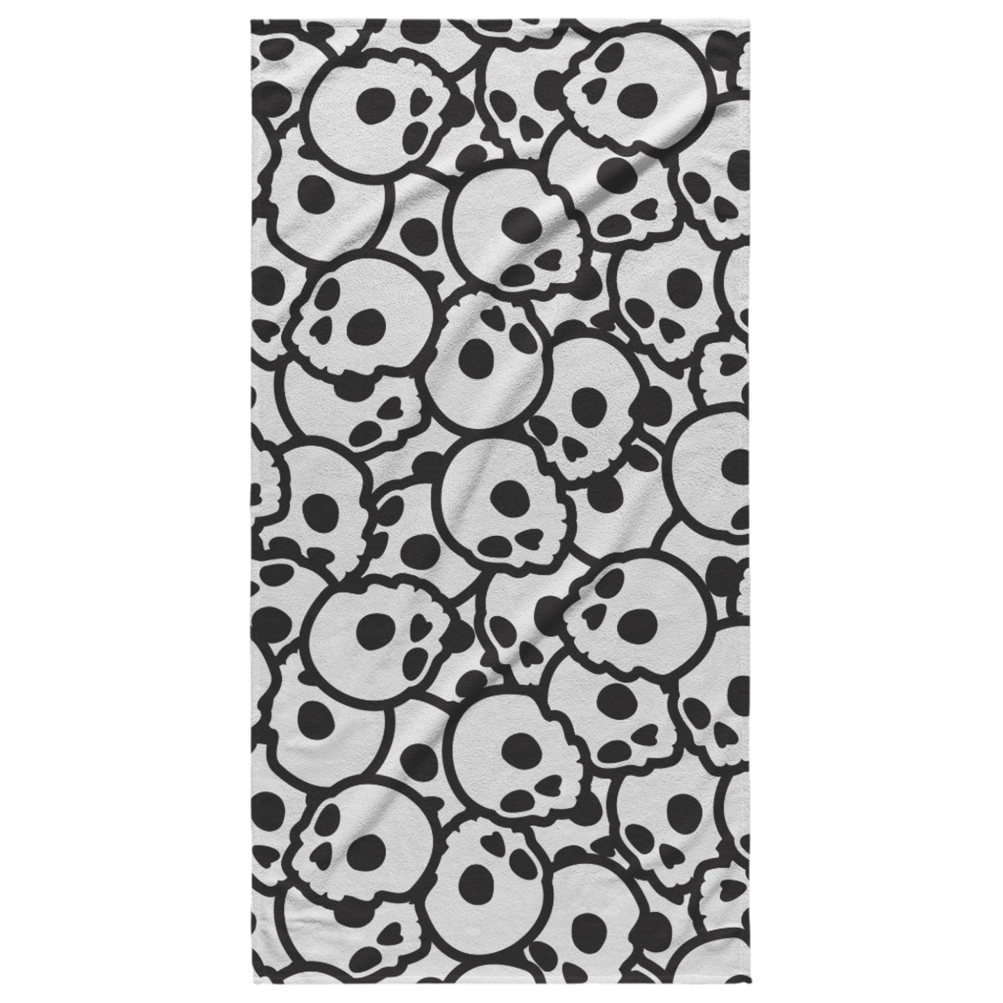Pile of Skulls Bath and Beach Towel