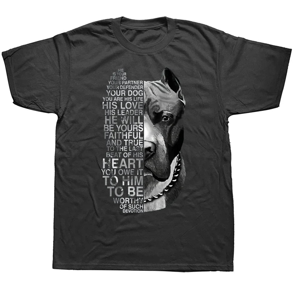 Pitbull Powerhouse Graphic Tee: Hilarious, Heartfelt, and Hardcore Streetwear for Dog Lovers - The Ultimate Birthday Gift - Premium T-shirt from Lizard Vigilante - Just $23.88! Shop now at Lizard Vigilante