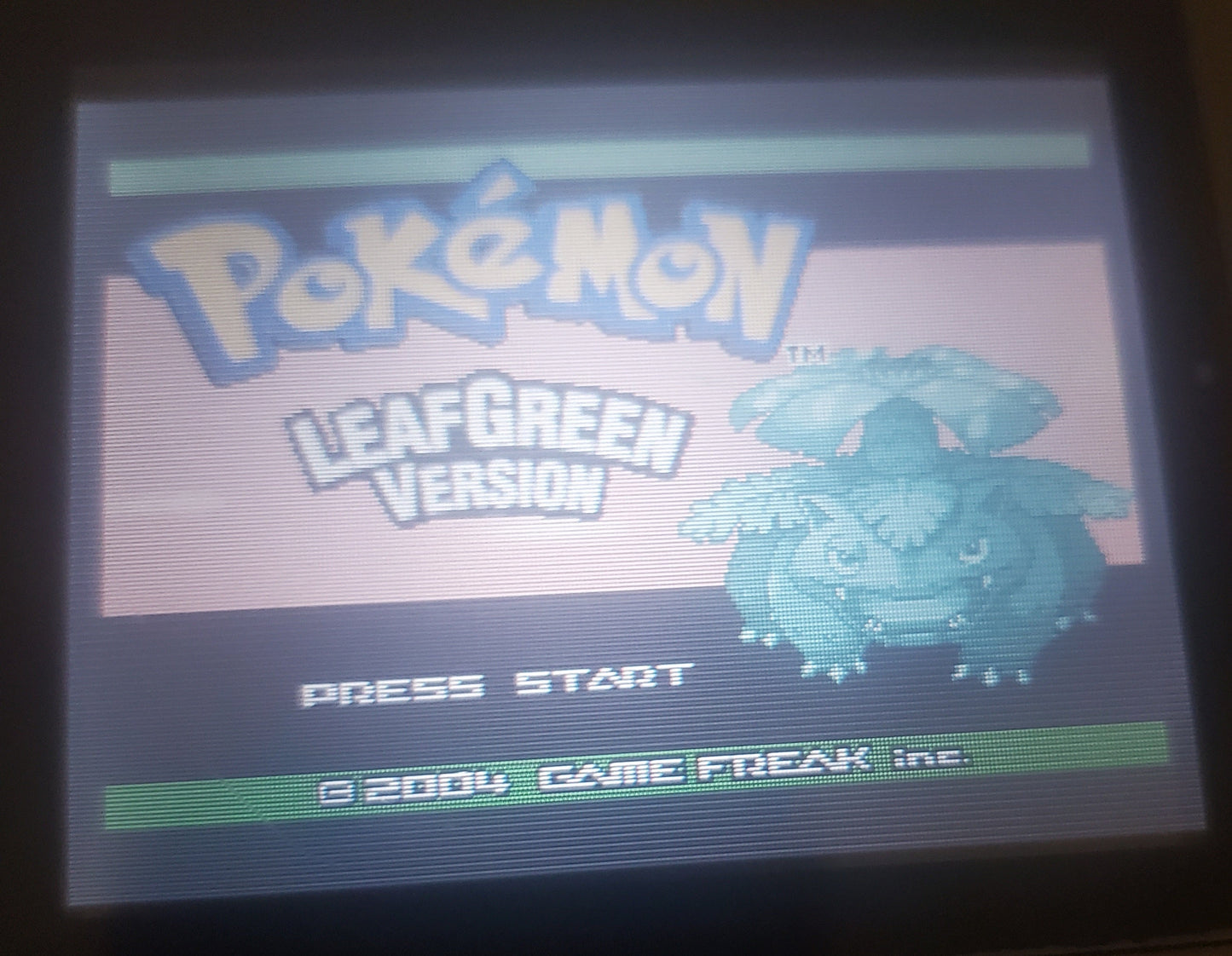 Pokemon LeafGreen GBA Video Game Nintendo Game Boy Advance