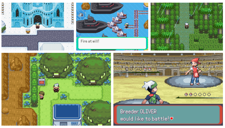 Pokemon League of Legends GBA ROM Hack Video Game Gameboy Advance