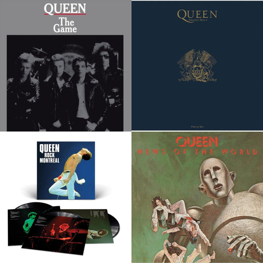 Greatest Hits 2 (180G/Dl Card) & Game & News Of The World & Queen Rock Montreal (3LP)