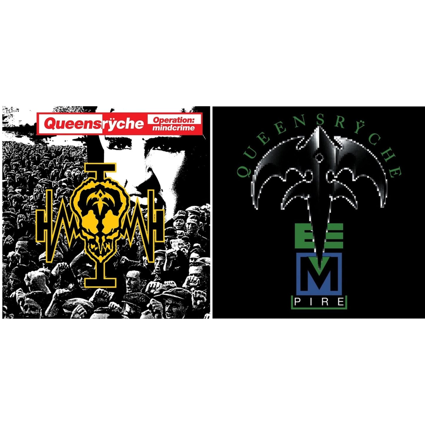 Operation: Mindcrime (2LP) & Empire (180G/Translucent Red Audiophile LP Vinyl/30Th Anniversary Limited Edition/Gatefold Cover)