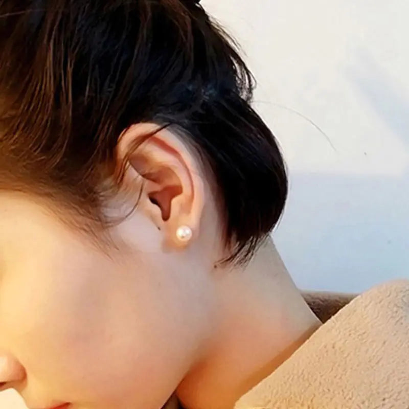 Pearl Stud Earrings and Sea Pearl Earrings