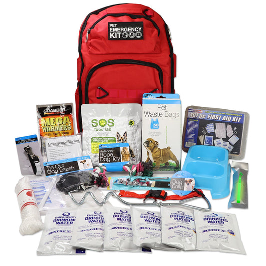 Dog Survival Kit - Deluxe Canine Survival Go-Bag