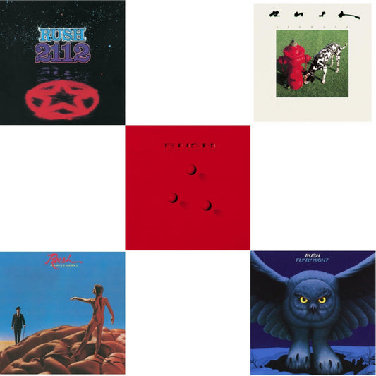 Fly By Night (180G) & 2112 (180G) & Hemispheres (180G) & Signals (180G) & Hold Your Fire (180G)