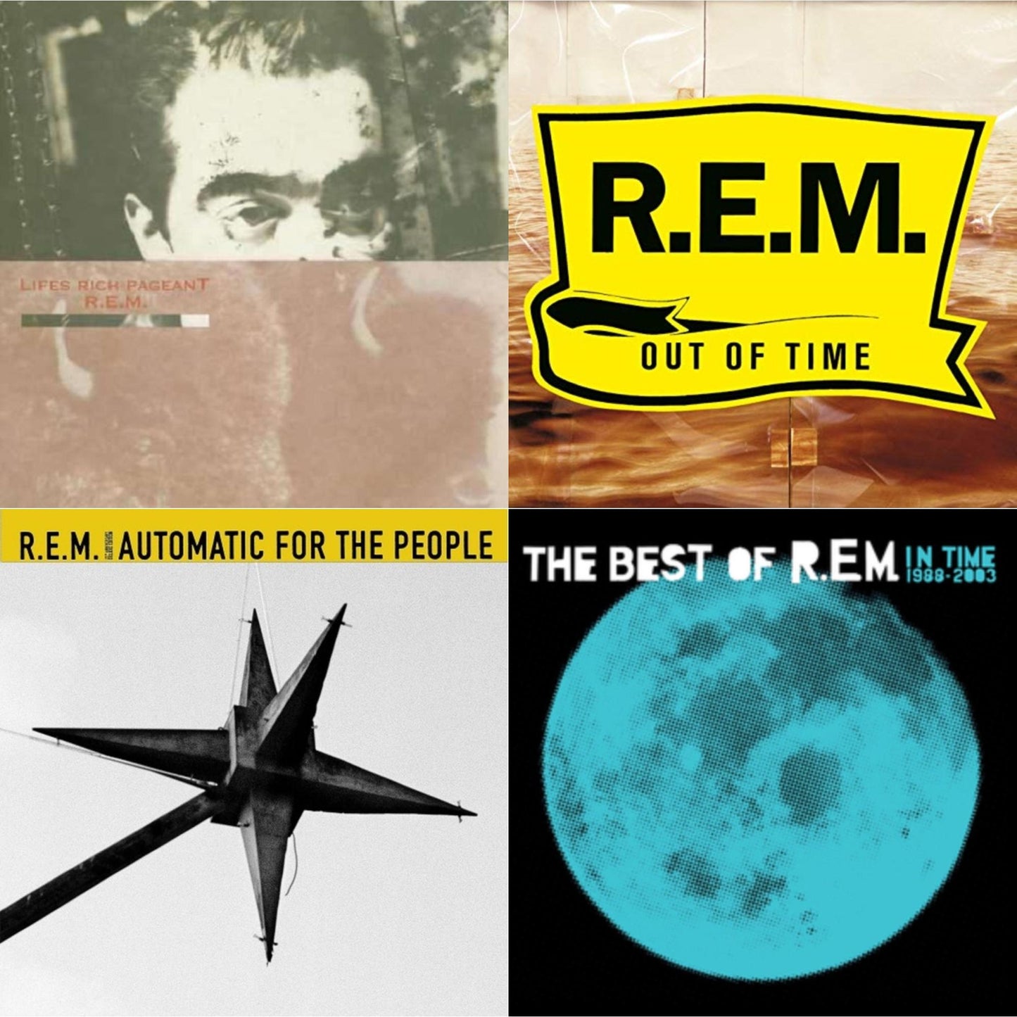 Lifes Rich Pageant & Out Of Time & Automatic For The People (25Th Anniversary Deluxe Edition) & In Time: The Best Of R.E.M. 1988-2003 (2LP/180G)