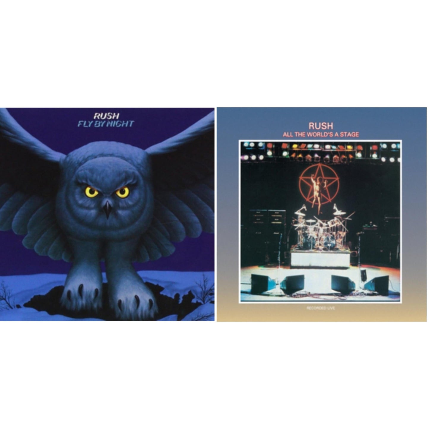 Fly By Night (180G) & All The World's A Stage (180G)