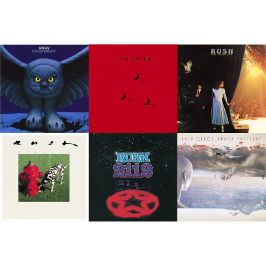 Fly By Night (180G) & 2112 (180G) & Exit Stage Left (180G) & Signals (180G) & Grace Under Pressure (180G) & Hold Your Fire (180G)