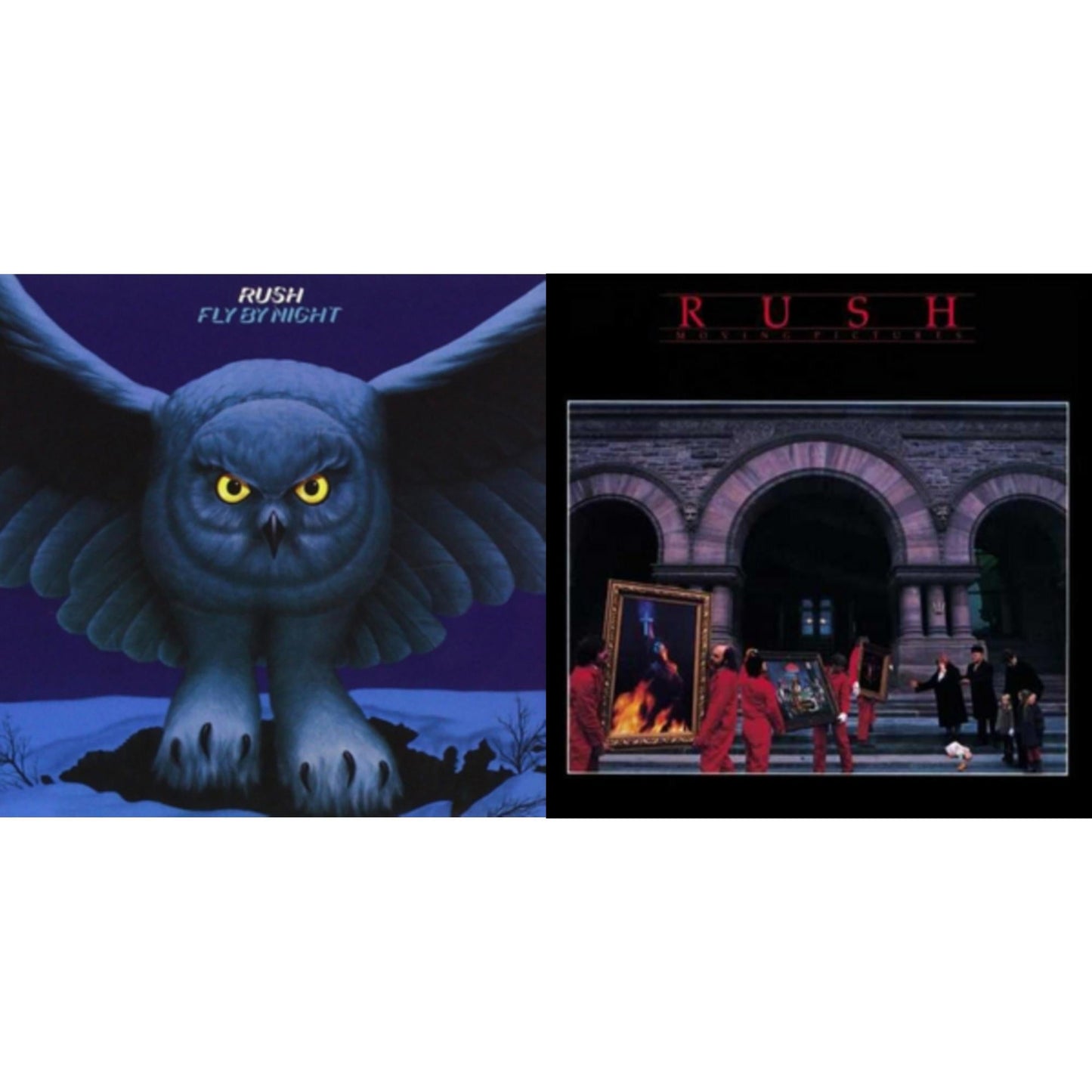 Fly By Night (180G) & Moving Pictures (180G LP Vinyl/Dl Card)