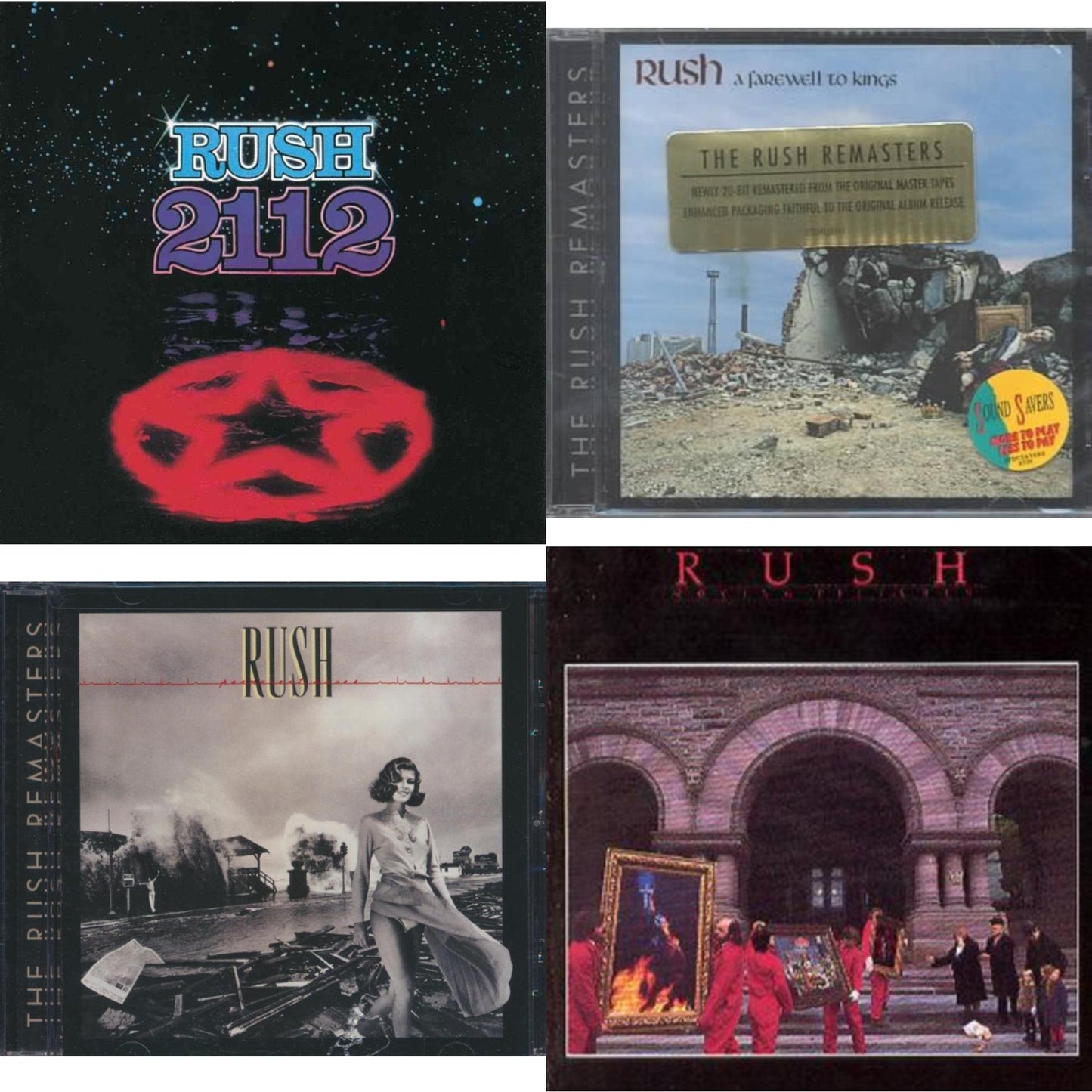 2112 & Farewell To Kings & Permanent Waves & Moving Pictures (Remastered)