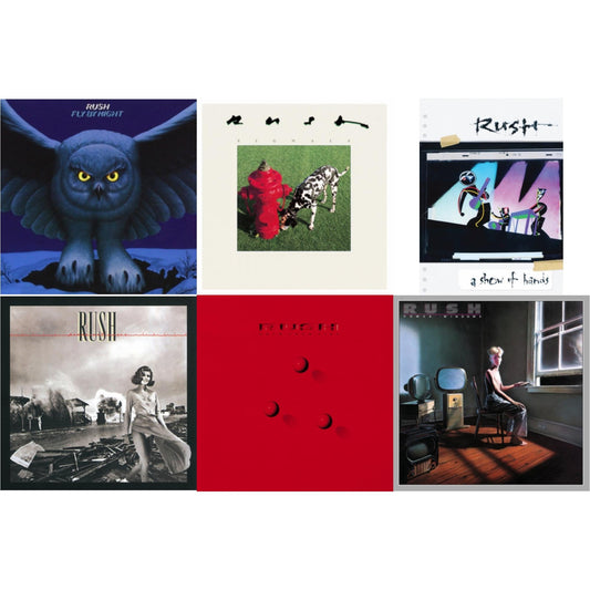 Fly By Night (180G) & Permanent Waves (180G) & Signals (180G) & Power Windows (180G) & Hold Your Fire (180G) & Show Of Hands (180G)