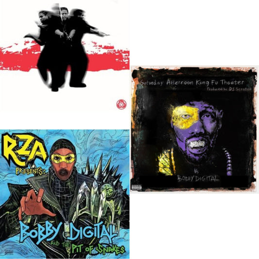 Rza - Bobby Digital & The Pit Of Snakes & Bobby Digitalvs Rza & Ghost Dog: The Way Of The Samurai (Music From The Motion Picture) - LP Vinyl Bundle