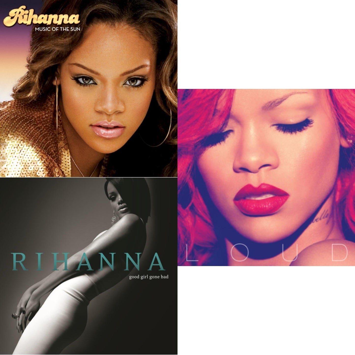 Music Of The Sun (Yellow Vinyl/2LP) & Good Girl Gone Bad & Loud