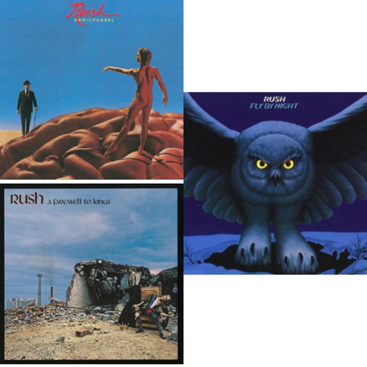 Fly By Night (180G) & Farewell To Kings (180G) & Hemispheres (180G)
