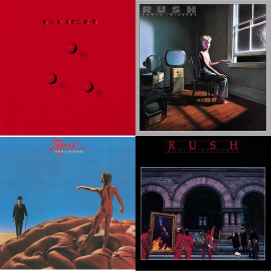 Hemispheres (180G) & Moving Pictures (180G LP Vinyl/Dl Card) & Power Windows (180G) & Hold Your Fire (180G)