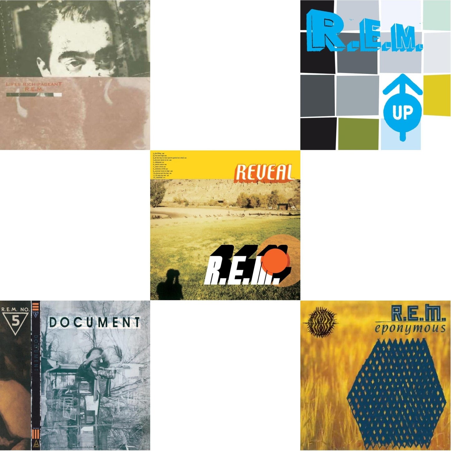 Document & Lifes Rich Pageant & Eponymous & Up (25Th Anniversary) (Deluxe Edition) (2LP) & Reveal