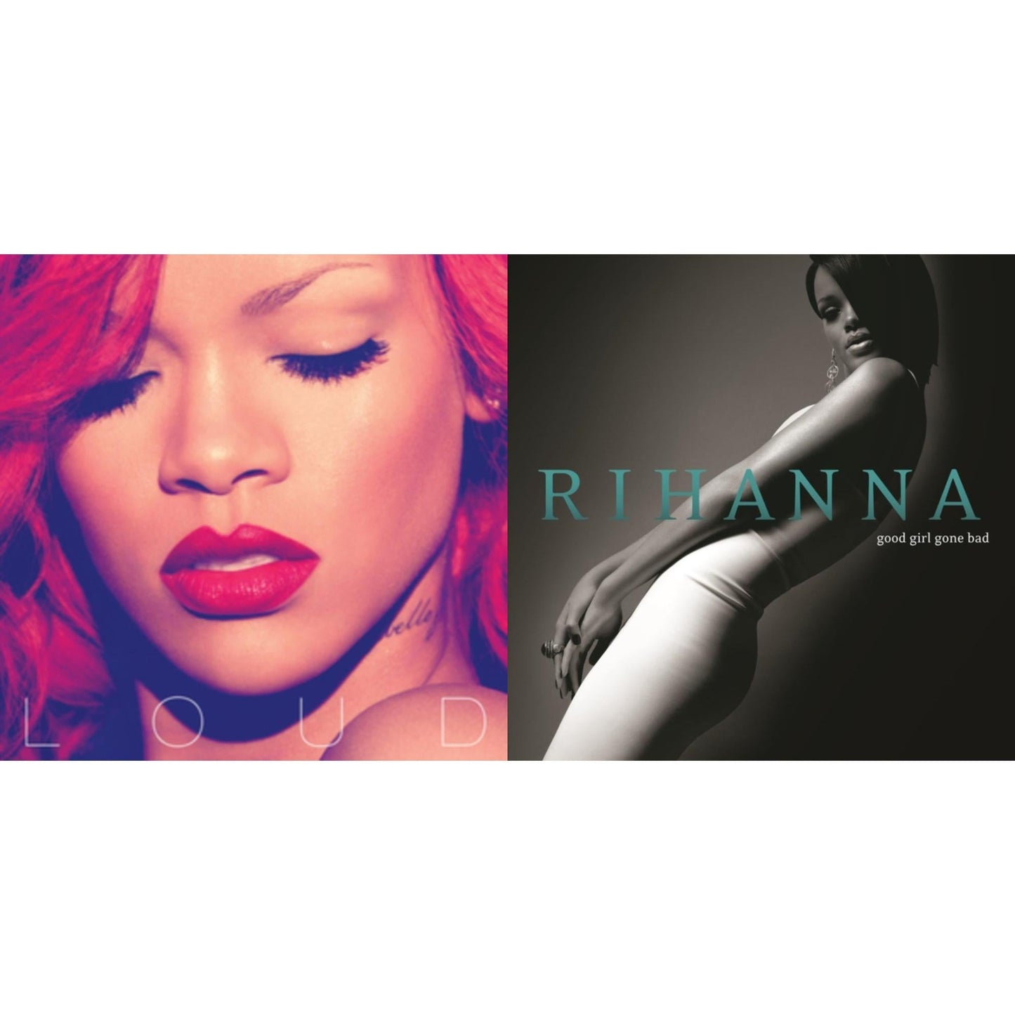 Rihanna - Good Girl Gone Bad & Loud - LP Vinyl Bundle