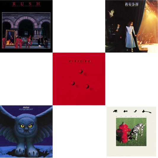 Fly By Night (180G) & Moving Pictures (180G LP Vinyl/Dl Card) & Exit Stage Left (180G) & Signals (180G) & Hold Your Fire (180G)