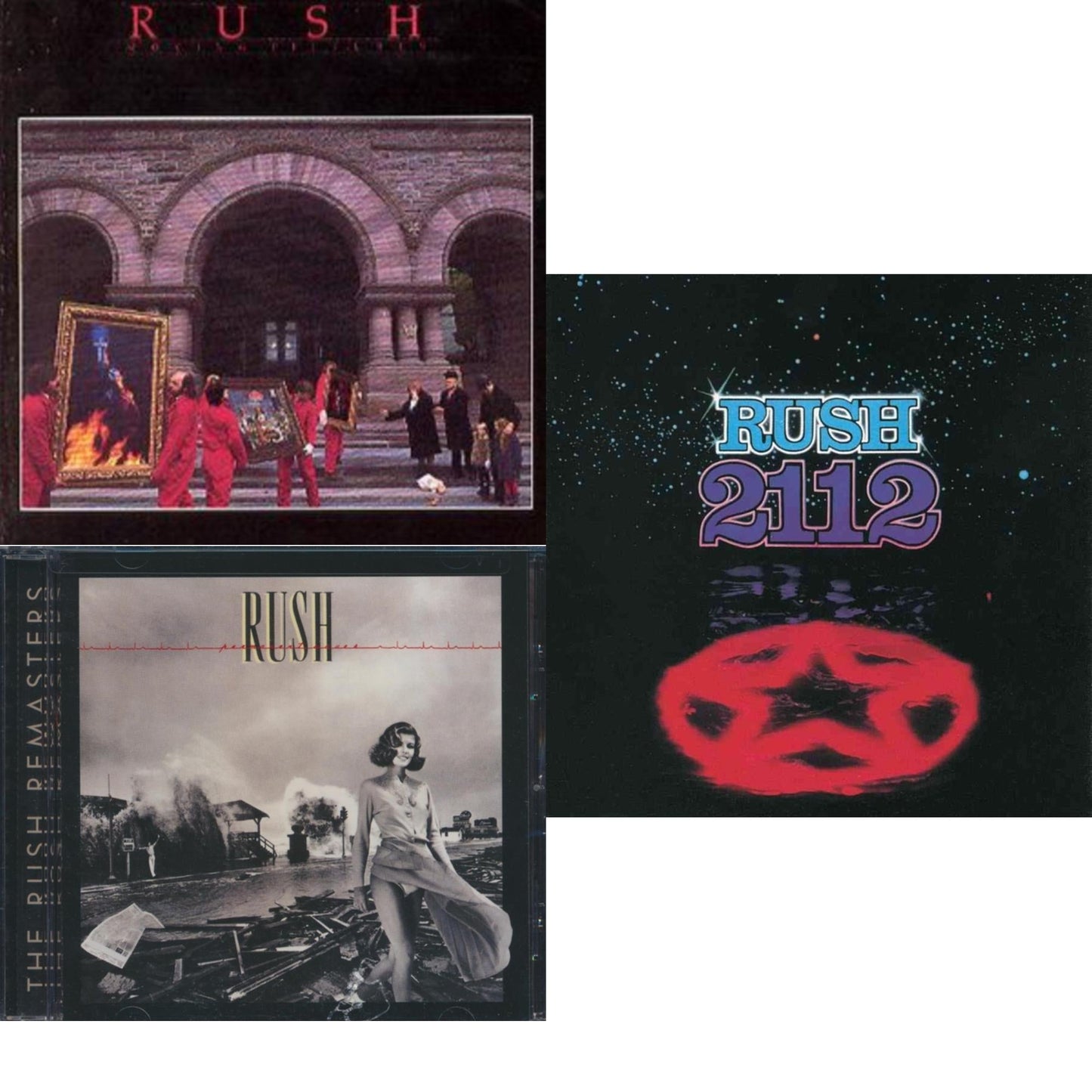 2112 & Permanent Waves & Moving Pictures (Remastered)