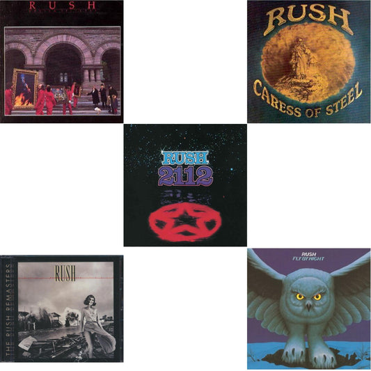 Fly By Night & Caress Of Steel & 2112 & Permanent Waves & Moving Pictures (Remastered)
