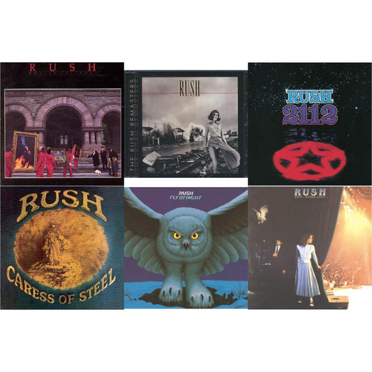 Fly By Night & Caress Of Steel & 2112 & Permanent Waves & Moving Pictures (Remastered) & Exit Stage Left