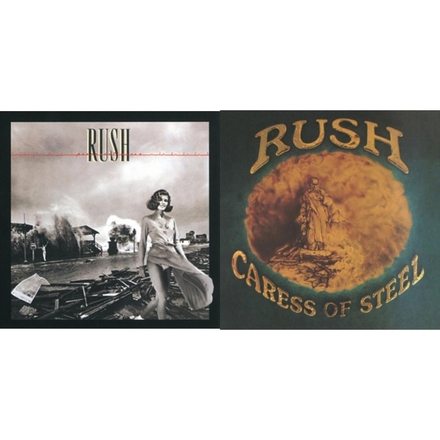 Caress Of Steel (180G/Dl Card) & Permanent Waves (180G)