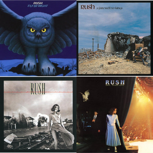 Fly By Night (180G) & Farewell To Kings (180G) & Permanent Waves (180G) & Exit Stage Left (180G)