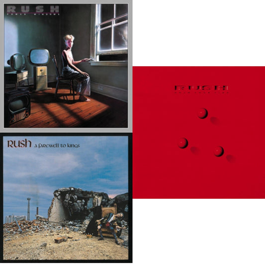 Farewell To Kings (180G) & Power Windows (180G) & Hold Your Fire (180G)