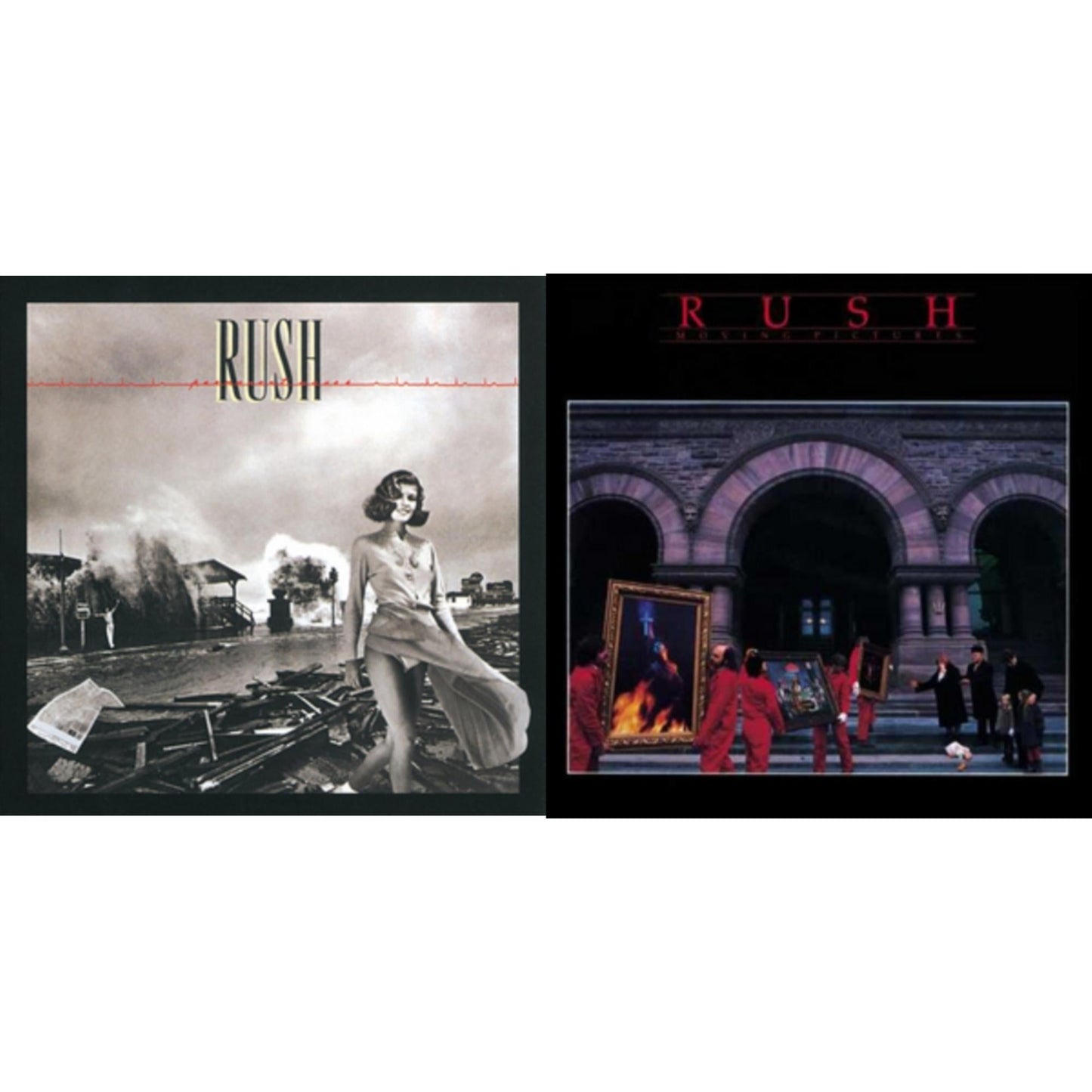 Permanent Waves (180G) & Moving Pictures (180G LP Vinyl/Dl Card)