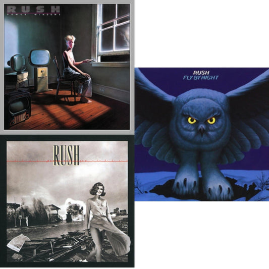 Fly By Night (180G) & Permanent Waves (180G) & Power Windows (180G)