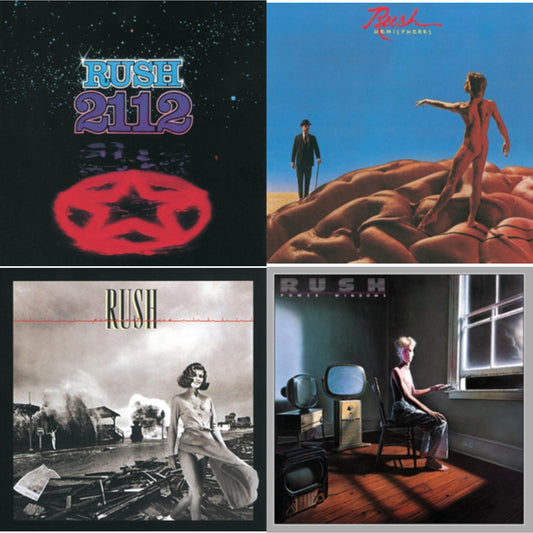 2112 (180G) & Hemispheres (180G) & Permanent Waves (180G) & Power Windows (180G)