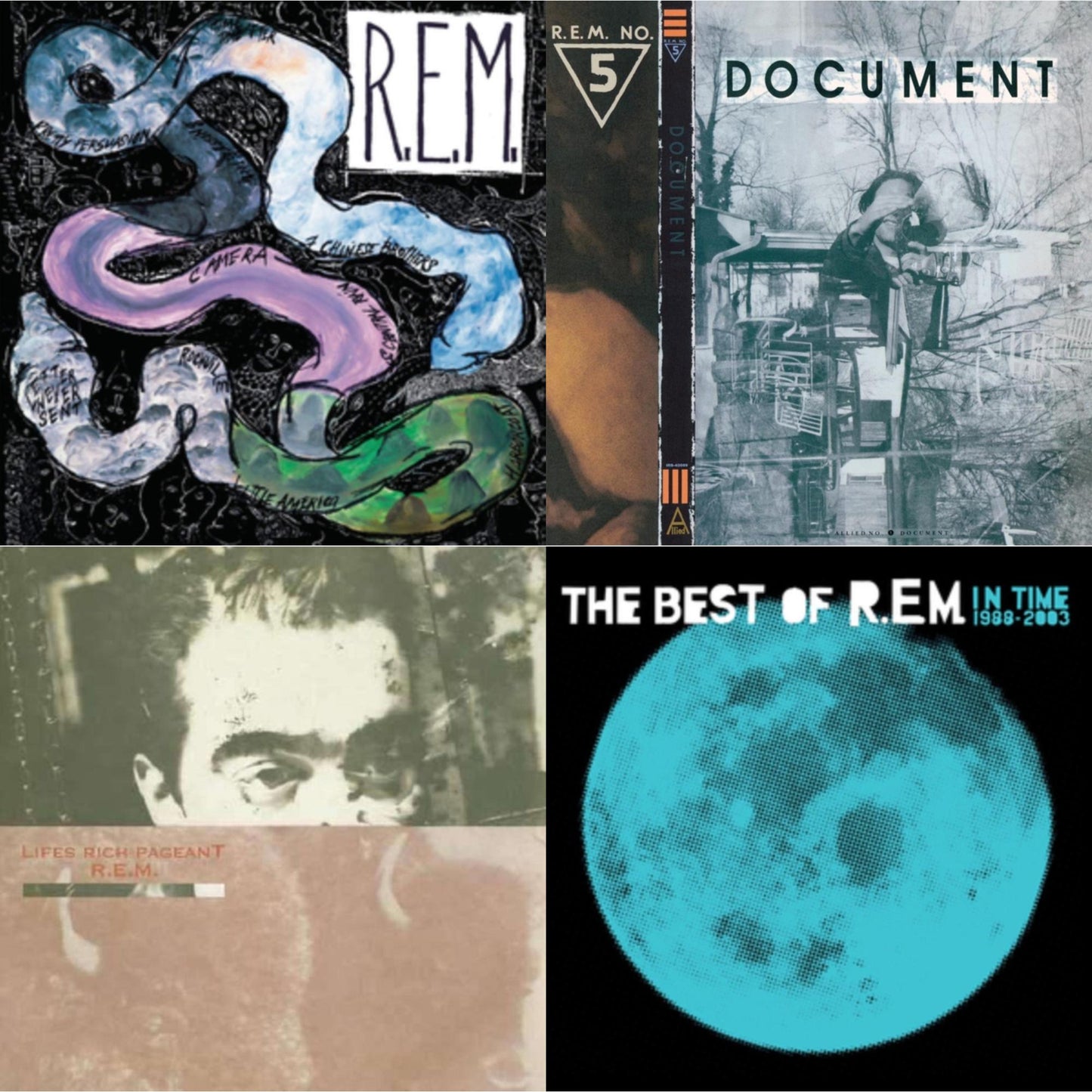 Document & Reckoning & Lifes Rich Pageant & In Time: The Best Of R.E.M. 1988-2003 (2LP/180G)