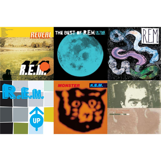 Reckoning & Lifes Rich Pageant & In Time: The Best Of R.E.M. 1988-2003 (2LP/180G) & Monster & Up (25Th Anniversary) (Deluxe Edition) (2LP) & Reveal