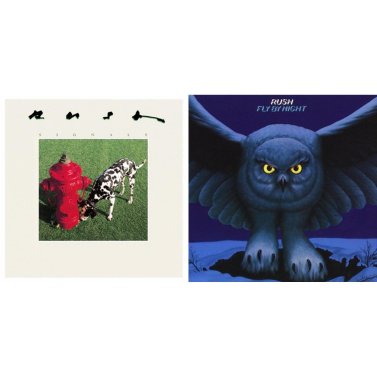 Rush - Fly By Night (180G) & Signals (180G) - LP Vinyl Bundle