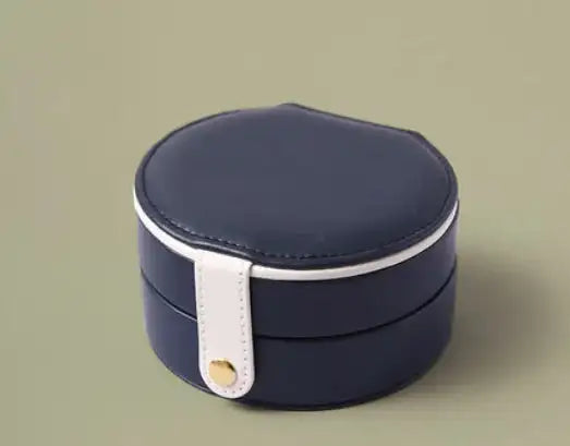 Portable Jewelry Box for Earrings and Necklaces, Minimalist