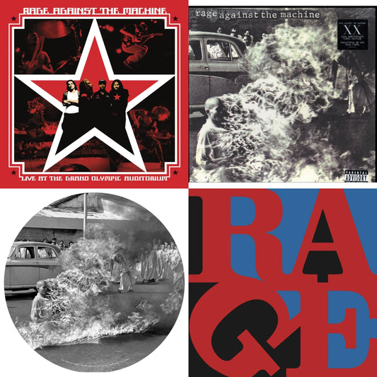 Rage Against The Machine - Live At The Grand Olympic Auditorium (2LP/180G Vinyl) & Renegades (180G LP Vinyl) & Rage Against The Machine & Rage Against The Machine (X) (Picture Disc)