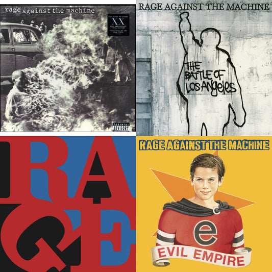 Rage Against The Machine - Renegades (180G LP Vinyl) & Battle Of Los Angeles (180G LP Vinyl) & Evil Empire (Pa) (180G) & Rage Against The Machine