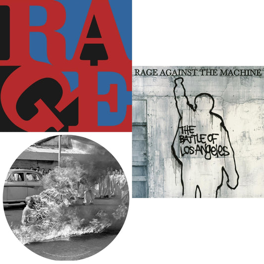 Renegades (180G LP Vinyl) & Battle Of Los Angeles (180G LP Vinyl) & Rage Against The Machine (X) (Picture Disc)