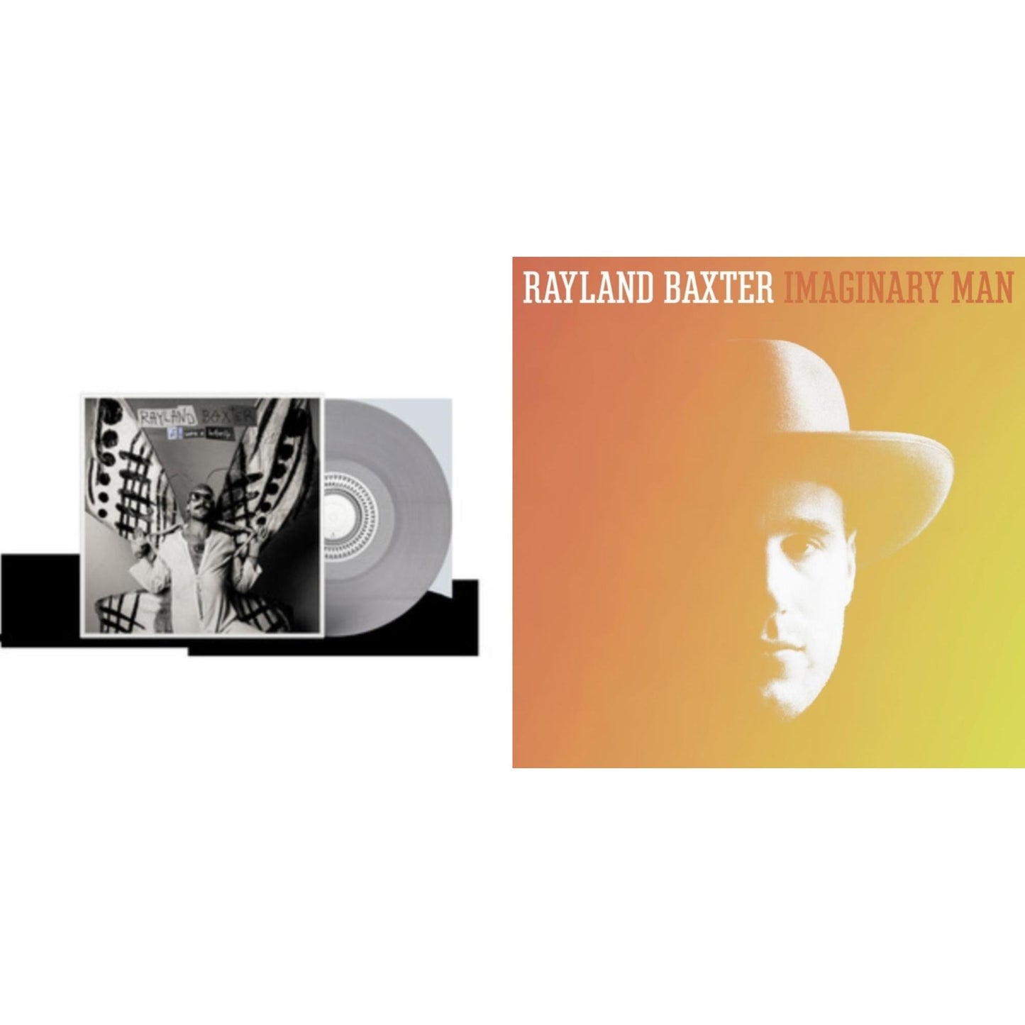 If I Were A Butterfly (Clear LP Vinyl) & Imaginary Man (Clear LP Vinyl)