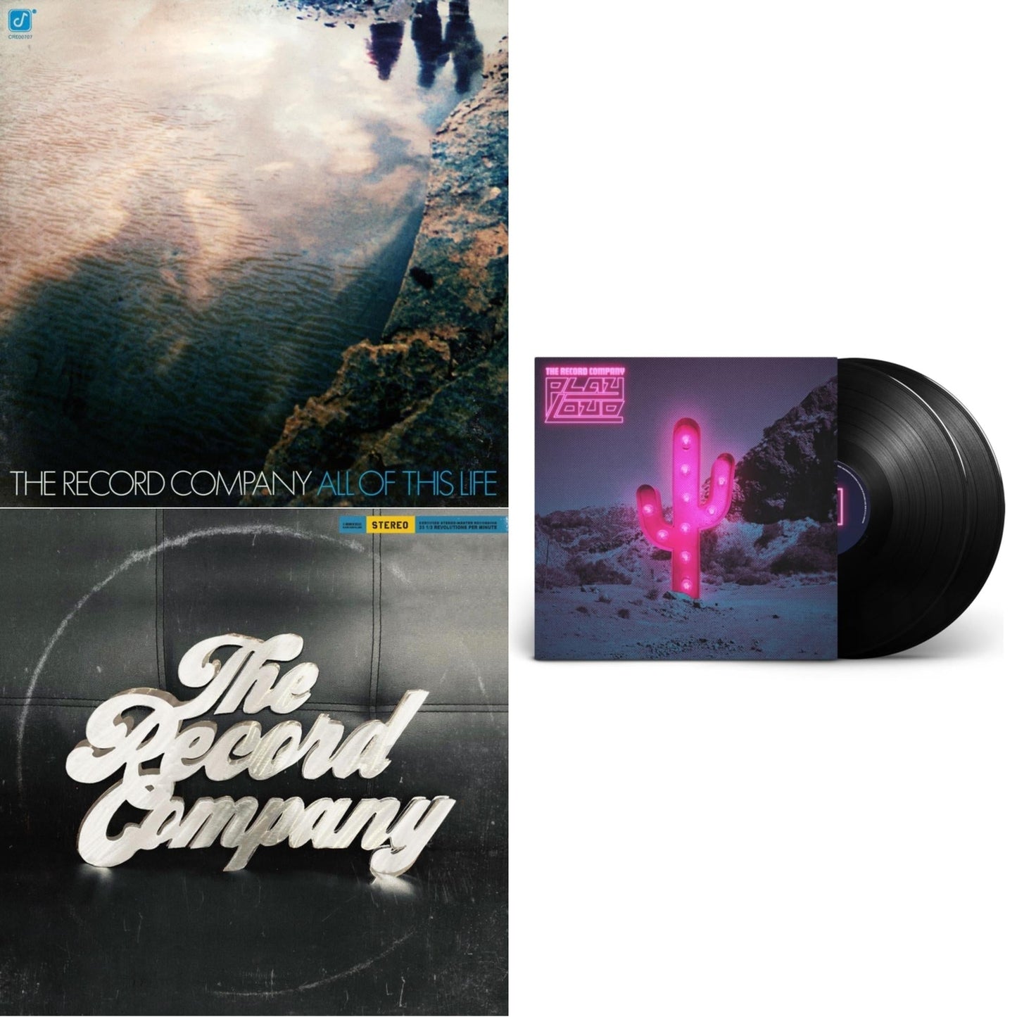 4Th Album & All Of This Life (White LP Vinyl) & Play Loud (2LP)