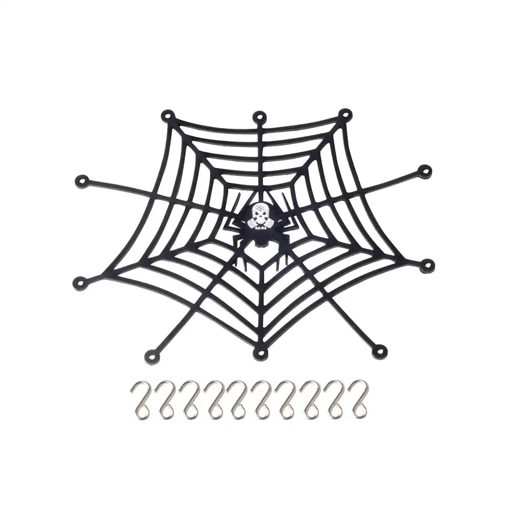 Toy Car Side Awning Rooftop Tent Luggage Roof Rack Net For 1/10 1/8 RC Crawler Car Traxxas TRX4 SCX10 TAMIYA ARRMA D90