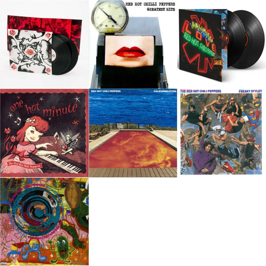 Californication (2LP/180G) & Greatest Hits (X) & Unlimited Love (Deluxe/2LP) & One Hot Minute & Blood Sugar Sex Magik & Freaky Styley & Uplift Mofo Party Plan